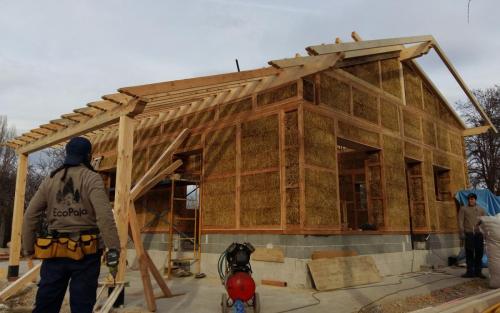 Vivienda Con Fardos de Paja (2)